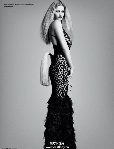 Lara Stone &Laetitia Casta演繹奢華性感內(nèi)衣系列