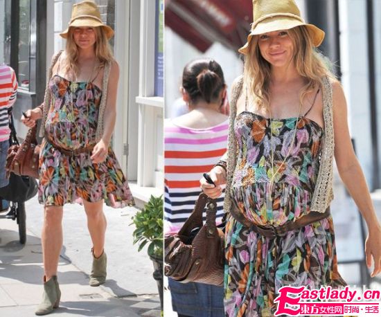 女星上街草帽是今夏最有型的防曬單品