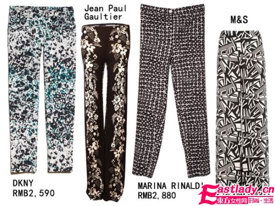 夏日趕時(shí)髦千萬(wàn)別落下花褲子