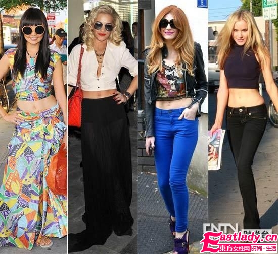 2012春夏秀場外國女星紅毯演繹露臍裝