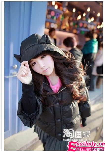 2011街拍韓國(guó)小美妞的新年靚裝