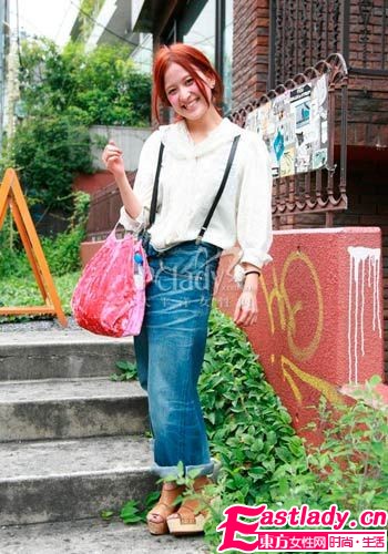 牛仔褲搭配攻略 細節(jié)改變造型