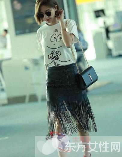 T恤怎么穿怎么好看 明星同款你還不get嗎