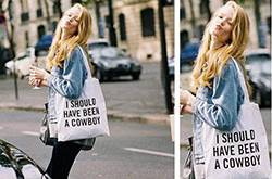 時(shí)尚環(huán)保袋搭配技巧 帆布環(huán)保袋也這么有范