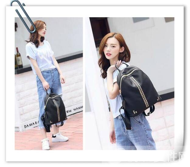 時(shí)尚雙肩包這么搭 讓你美出新境界