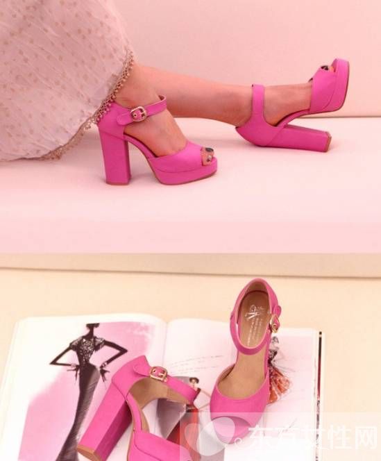 夏季女生時(shí)尚皮涼鞋 充滿著可愛的潮流感