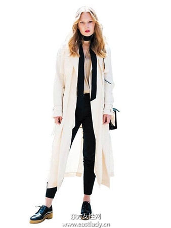 圍巾這樣搭 保暖又時(shí)尚