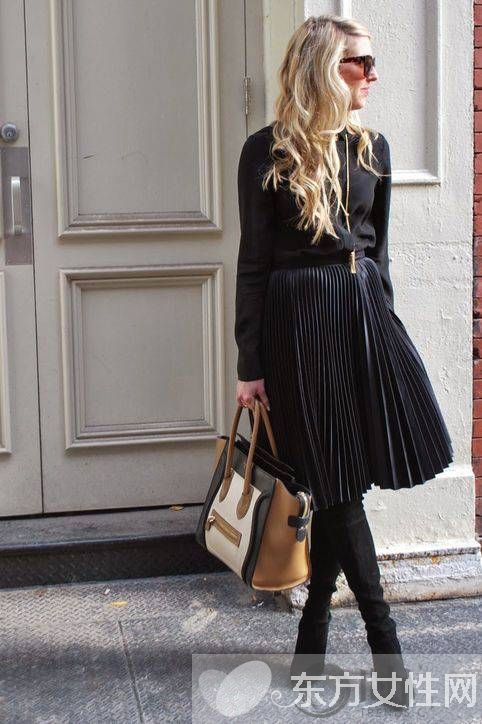 高跟皮靴穿搭術(shù) 5種穿搭法教你穿出時(shí)髦范兒