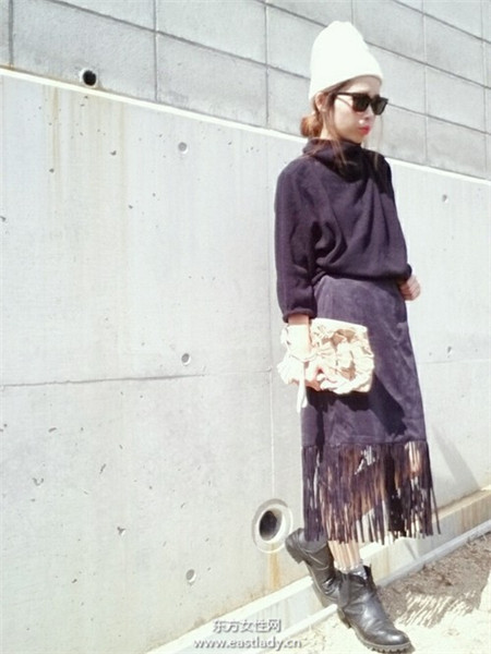 今冬流蘇單品大熱 從頭到腳流蘇單品穿搭盤點(diǎn)