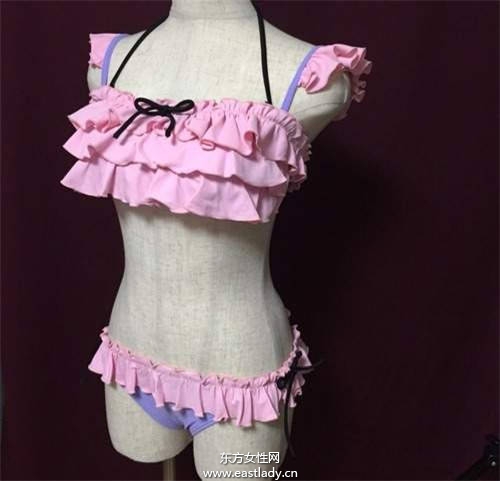 平胸MM的福音 世界首款為貧乳MM設計的泳衣誕生