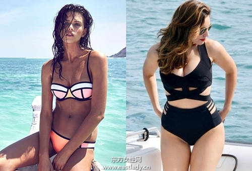 肉肉女孩比基尼選購指南 6款樣式解決小胸MM煩惱