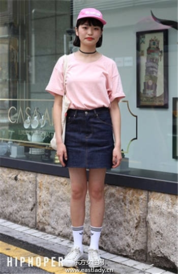 鴨舌帽該怎么戴 看韓妞們都怎么駕馭壓舌帽吧