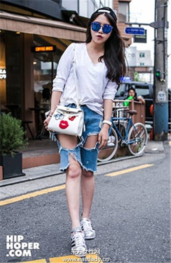 鴨舌帽該怎么戴 看韓妞們都怎么駕馭壓舌帽吧