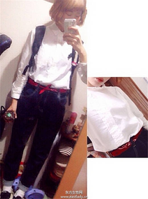 日本妞真會玩 一塊頭巾玩出百變造型