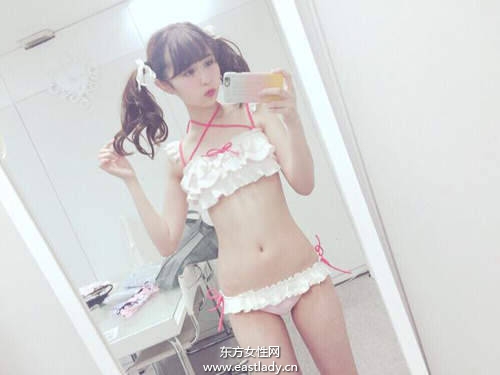 平胸MM的福音 世界首款為貧乳MM設計的泳衣誕生