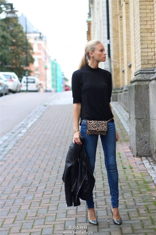 腰包的5個搭法 時尚不俗氣