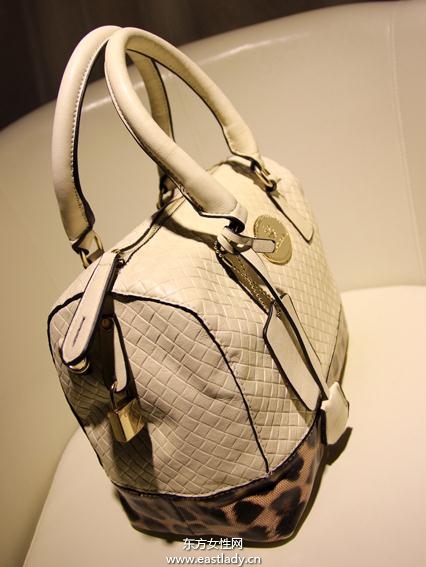豹紋圖案編織包將時尚進行到底
