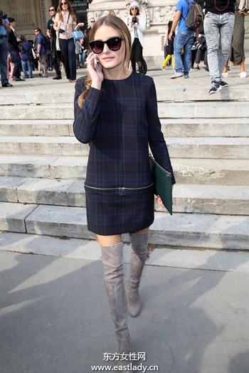 過膝長靴唱主角看明星們?nèi)绾未┐? height=