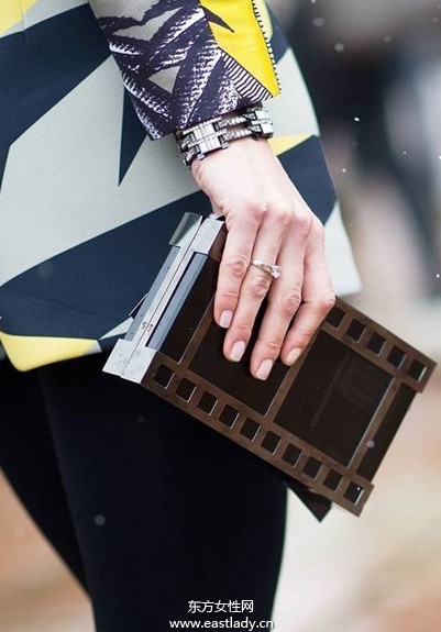 街拍歐美達(dá)人時髦包包提高回頭率