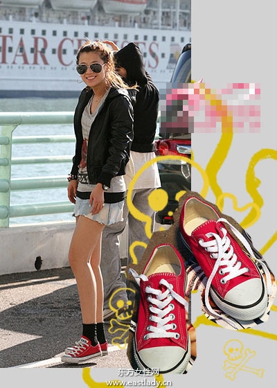 時尚休閑帆布鞋穿出靈動和自然