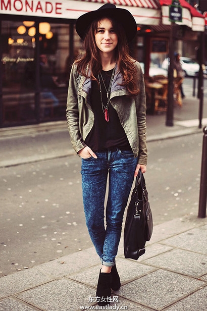 小禮帽打造春日帥氣英倫范