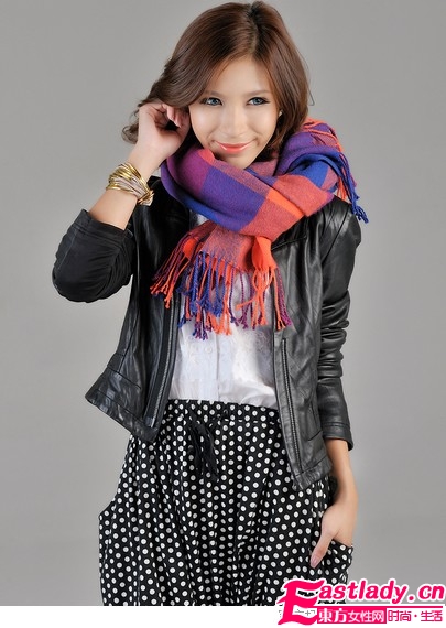 時尚圍巾單品給冬日添溫暖