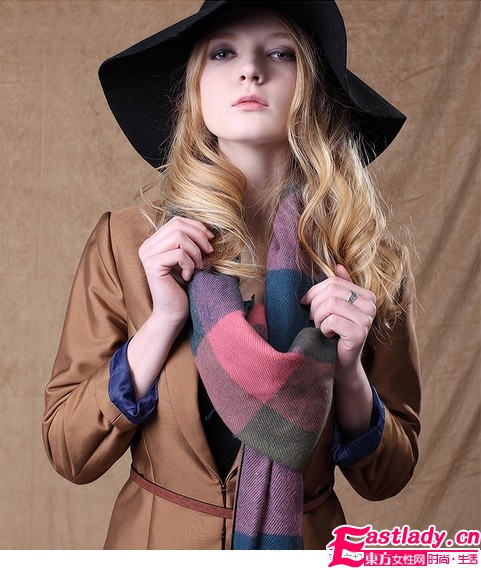 時尚圍巾單品給冬日添溫暖