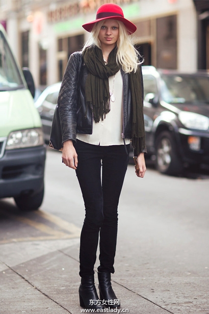 小禮帽打造春日帥氣英倫范