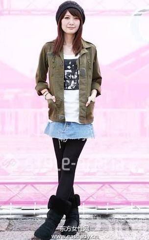 貝雷帽將時(shí)尚表現(xiàn)得淋漓盡致