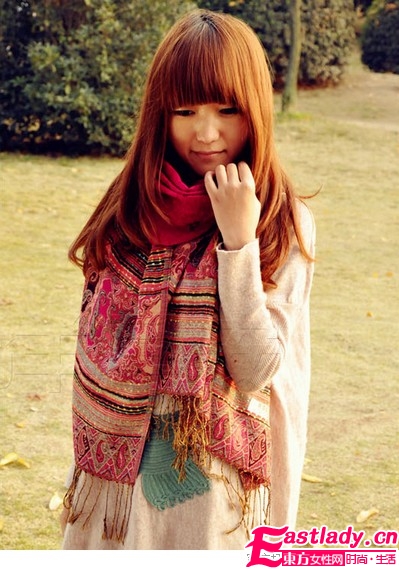 時尚圍巾單品給冬日添溫暖
