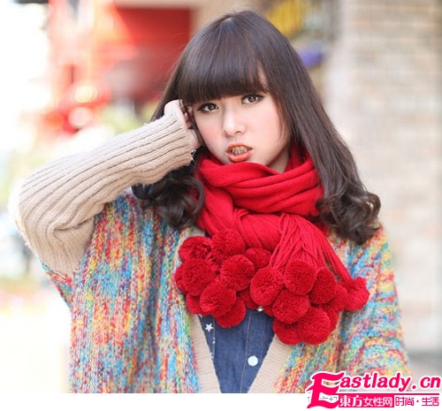 時(shí)尚圍巾單品給冬日添溫暖