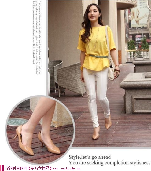 尖頭時尚高跟鞋 讓你的味道與眾不同