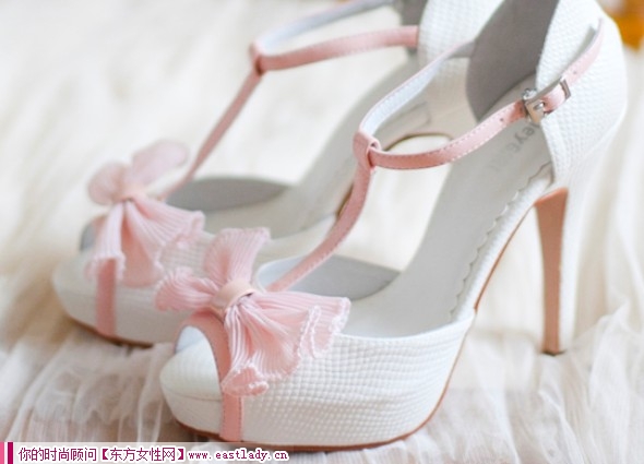 Honey girl 魚嘴高跟涼鞋 公主范必備