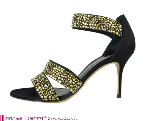 卡颯迪Casadei水鉆高跟女涼鞋 讓你成為pub里最閃亮的女神