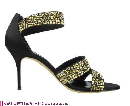 卡颯迪Casadei水鉆高跟女涼鞋 讓你成為pub里最閃亮的女神