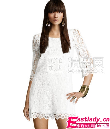 2012春夏淘貨必?cái)纹?蕾絲連衣裙