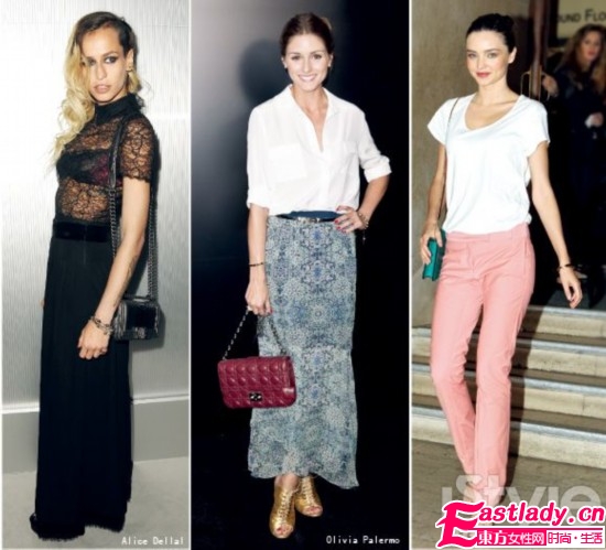 2012春夏明星最愛鏈條包