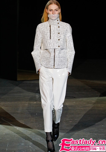 2012紐約秋冬時裝周 皮革是本季重點元素