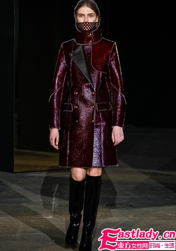 2012紐約秋冬時裝周 皮革是本季重點元素