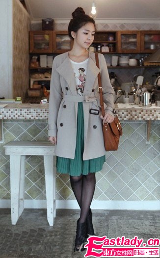 春季遮肉障眼法 必選長外套+瘦腿褲