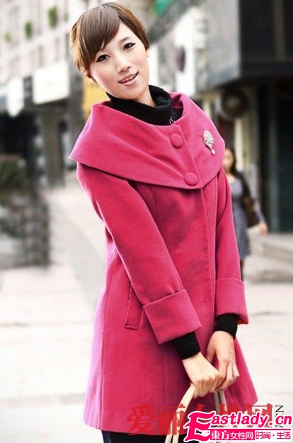 7款糖果色呢大衣 幸福甜蜜過暖冬