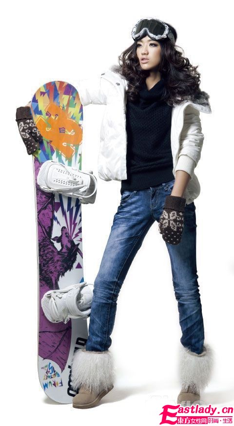 潮女必看 新款雪地靴穿出小細腿