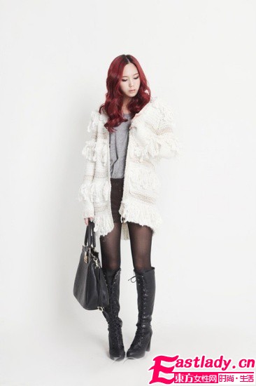 溫暖開(kāi)襟針織衫 過(guò)節(jié)見(jiàn)長(zhǎng)輩最合適