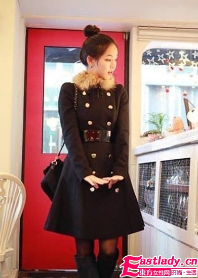 收腰長款外套 保暖不失婀娜曲線