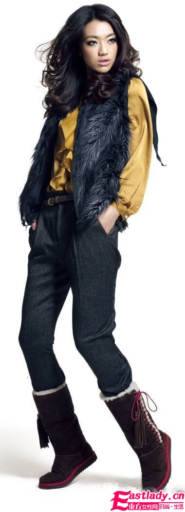 潮女必看 新款雪地靴穿出小細(xì)腿