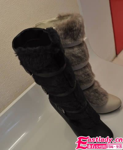 達(dá)芙妮最潮冬靴 炫翻寒冬皮草范兒