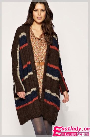 溫暖柔美長(zhǎng)毛衣 寒冬美麗不凍人