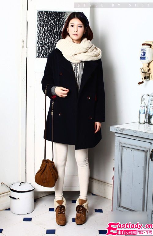 省錢(qián)達(dá)人必學(xué)4款翻毛靴8種潮搭法