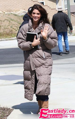 明星保暖有絕招 羽絨服保暖最給力