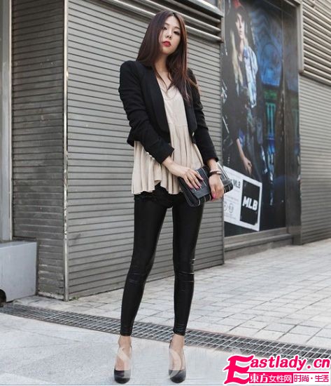 1件單品就選打底褲 輕松享瘦修長腿